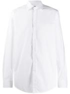 Dolce & Gabbana Long-sleeved Dotted Shirt - White