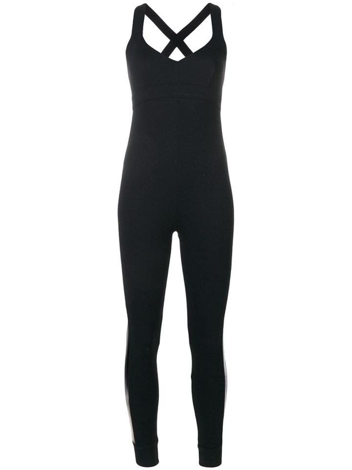 No Ka' Oi Sleeveless Sweetheart Unitard - Black