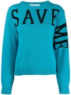 Alberta Ferretti Save Me Sweater - Blue