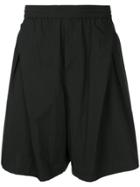Yoshiokubo Desert Tuck Shorts - Black