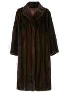 Liska Mid-length Coat - Brown
