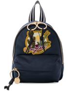 See By Chloé Satin Backpack - Blue