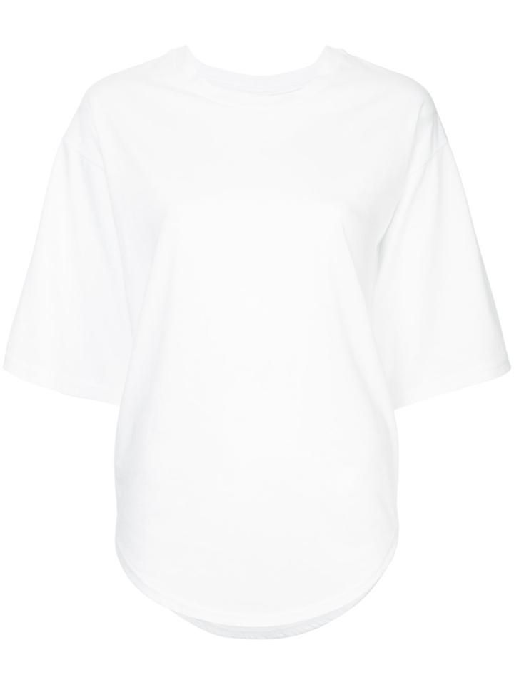 Cityshop Flared Short-sleeve Top - White