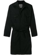 Yohji Yamamoto Lightweight Coat - Black