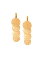 Gas Bijoux 'very Diva' Earrings, Women's, Metallic
