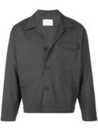 Second/layer Buttoned Jacket - Grey