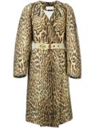 Chloé Leopard Print Coat