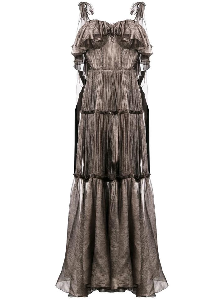 Maria Lucia Hohan Norah Gown - Metallic