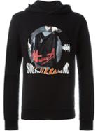 Maison Margiela Graphic Print Hoodie, Men's, Size: 50, Black, Cotton