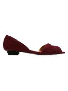 Manolita Suede Shoes - Red