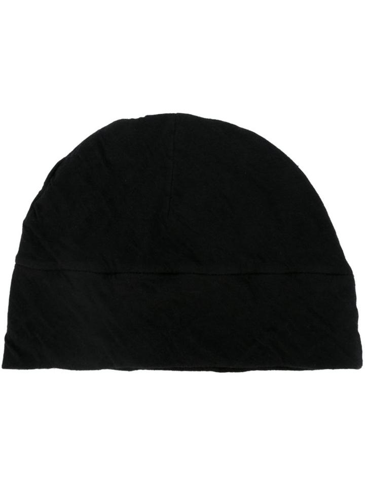 Thom Krom Helmet Beanie, Men's, Black, Cotton