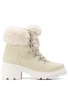 Kendall+kylie Roan Faux-fur Boots - Neutrals