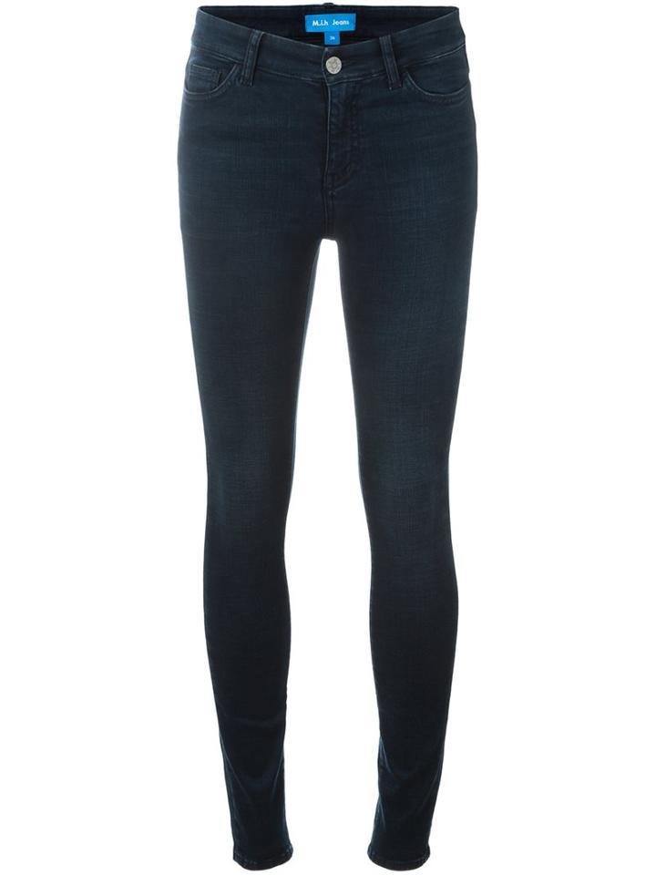 Mih Jeans 'bodycon' Skinny Jeans, Women's, Size: 29, Blue, Cotton/polyester/spandex/elastane