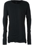 Thom Krom Long Sleeve T-shirt, Men's, Size: Xs, Black, Cotton