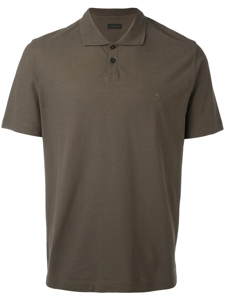 Z Zegna - Polo Shirt - Men - Cotton - S, Green, Cotton