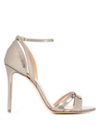 The Seller Cut-out Detail Sandals - Gold