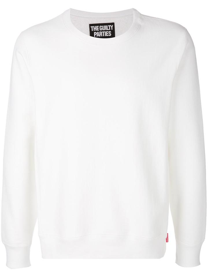 Wacko Maria Crew Neck Sweatshirt - White