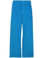Department 5 Cropped Corduroy Trousers - Blue