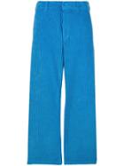 Department 5 Cropped Corduroy Trousers - Blue
