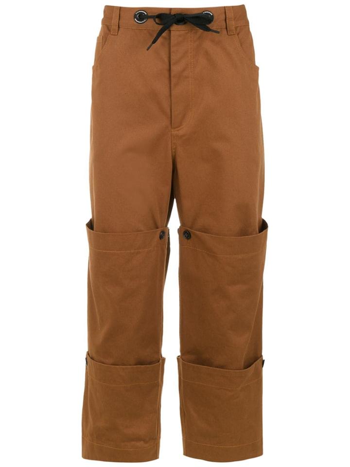 À La Garçonne Layered Pants - Yellow