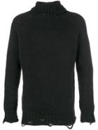 Maison Flaneur Turtle Neck Sweater - Black