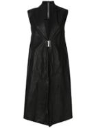 Isaac Sellam Experience Sleeveless Leather Jacket - Black