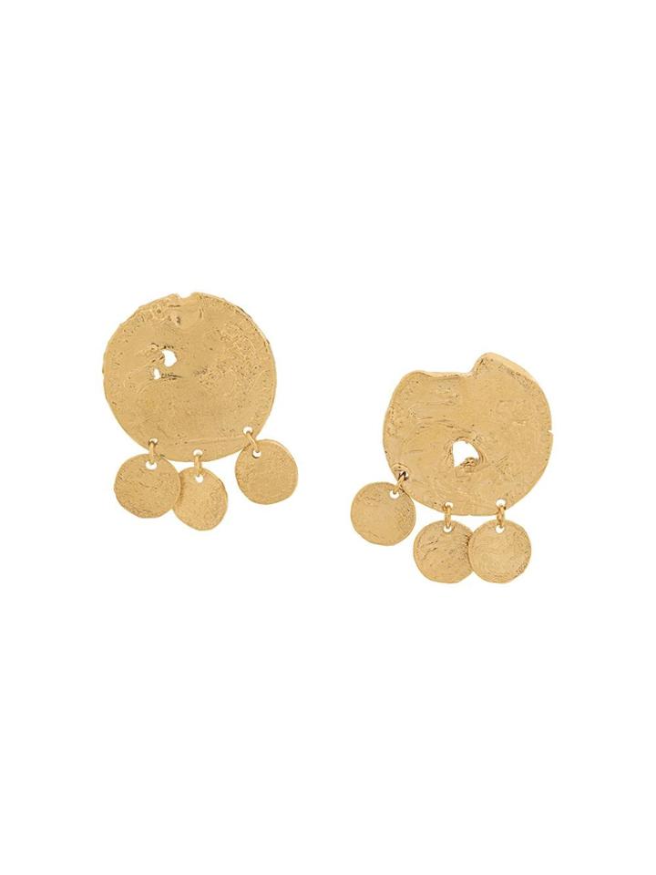 Alighieri The Baby Lion Earrings - Metallic
