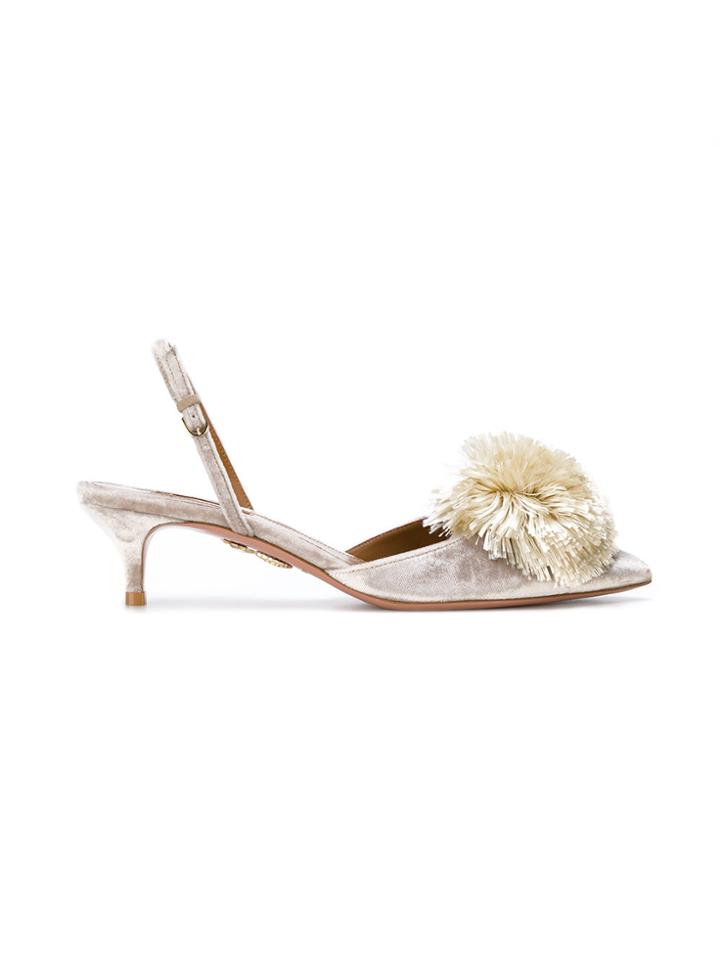 Aquazzura Powder Puff Pumps - Nude & Neutrals