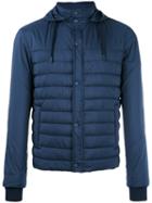 Herno Padded Jacket, Men's, Size: 52, Blue, Polyamide/polyurethane/polyester