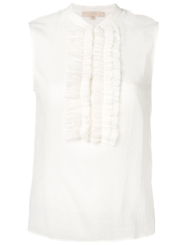 Vanessa Bruno Ruffle-trim Blouse - White