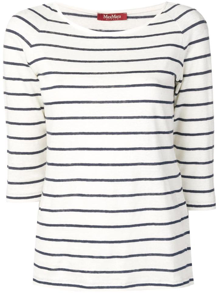 Max Mara Studio Bateau Top - Blue