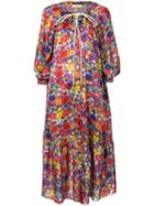 Borgo De Nor Natalia Floral Dress - Multicolour