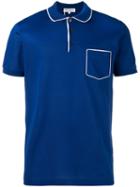 Salvatore Ferragamo - Chest Pocket Polo Shirt - Men - Cotton - Xxxl, Blue, Cotton