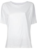 Lemaire Short Sleeve Loose T-shirt, Women's, Size: Xs, White, Cotton