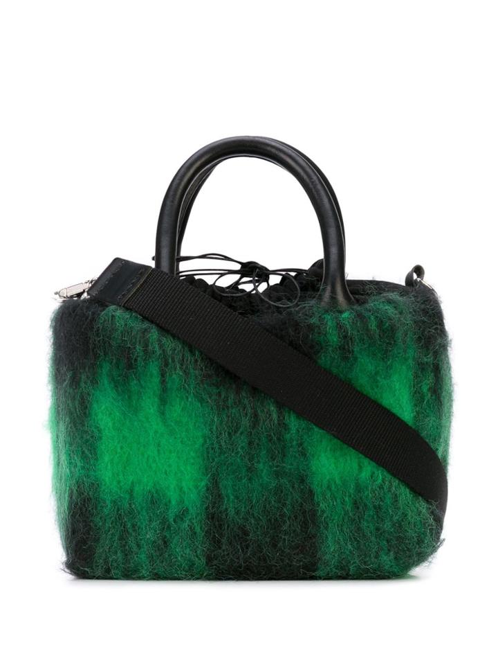 Muun Charles Tartan Tote - Green