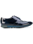 Prada Derby Style Sneakers - Blue