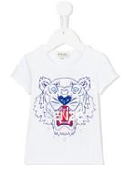Kenzo Kids - Logo Print T-shirt - Kids - Cotton - 24 Mth, White