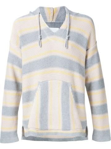 Outerknown Striped Hooded Jumper