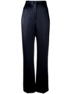 Jil Sander Loose Fit Palazzo Trousers - Blue