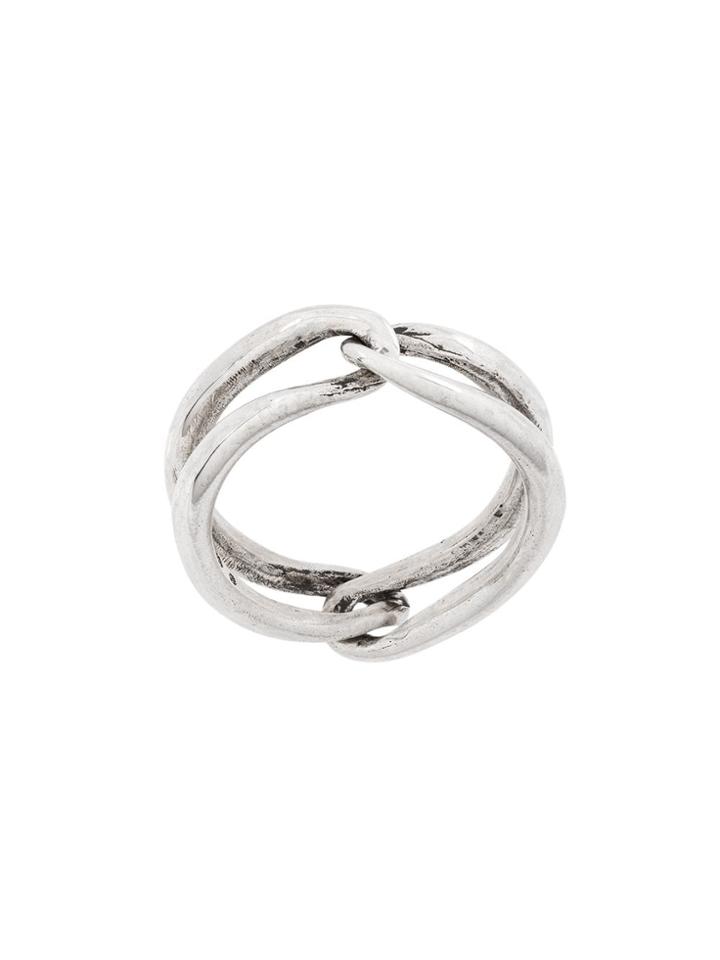 Henson Tension Linked Ring - Metallic