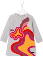 Burberry Kids - Patterned Knitted Dress - Kids - Cashmere - 24 Mth, Grey