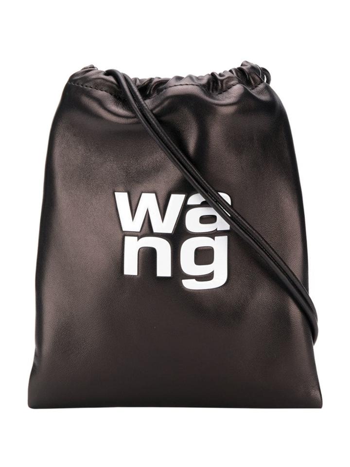 Alexander Wang Mini Logo Bucket Bag - Black