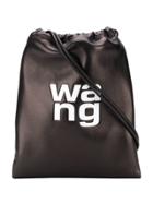 Alexander Wang Mini Logo Bucket Bag - Black