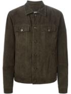 Eleventy Patch Pocket Jacket, Men's, Size: 46, Brown, Suede