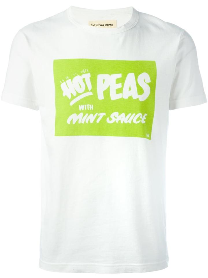 Universal Works Hot Peas Print T-shirt