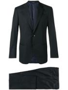 Giorgio Armani Tailored Suit Jacket - Blue