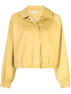 Opening Ceremony Elasticated Shirt Jacket - Yellow