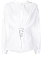 3.1 Phillip Lim Pearl Detail Shirt - White