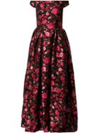Zac Posen Off-shoulder Gown - Multicolour