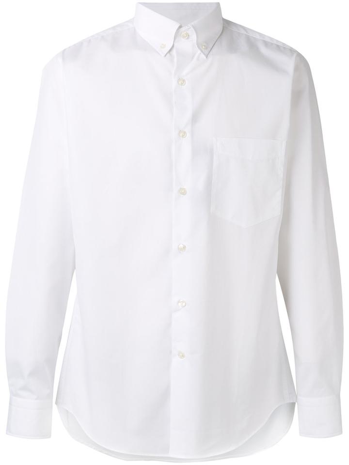 Paul & Shark - Button-down Shirt - Men - Cotton - 41, White, Cotton